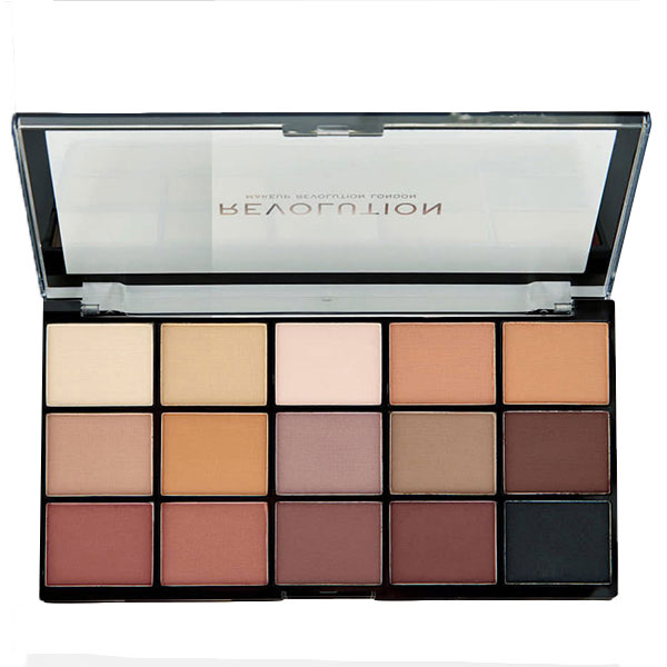 پالت سایه چشم 15 رنگ Basic Mattes رولوشن