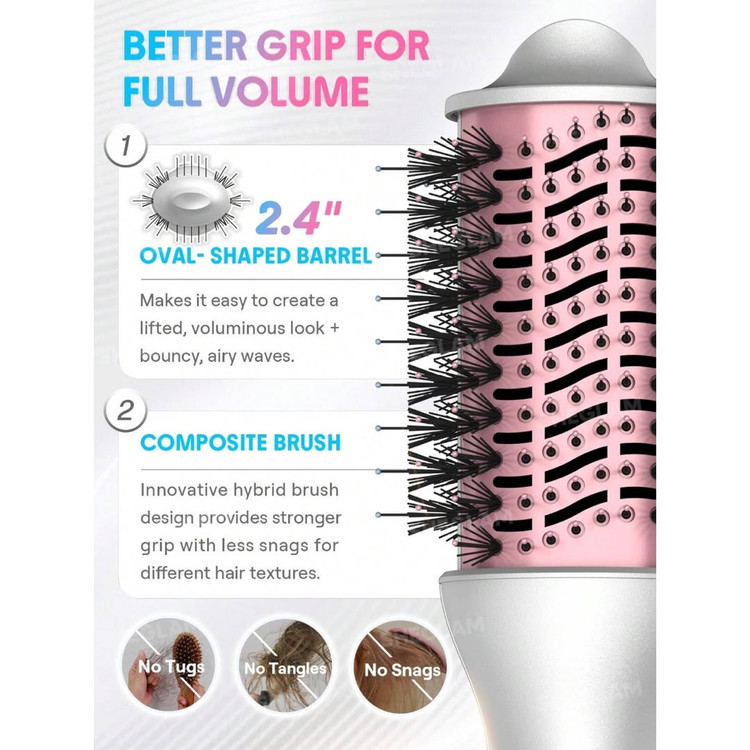 سشوار برس دار حرفهای شیگلم Cool Shield Blowout Brush Pro