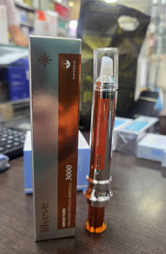 محلول ضد ریزش و تقویتکننده پوست سر لیلیوئه GROWTURN Exosome Spicule Ampoule 3000