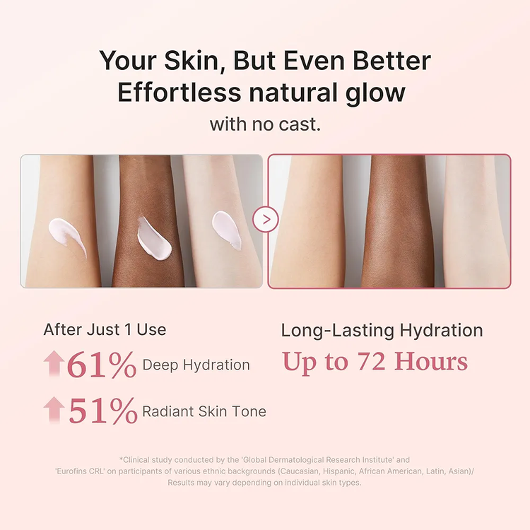 ضدآفتاب کلاژن گلو مدی کیوب | بدون رد سفیدی و درخشان مدل No Cast Just Glow Medicube Collagen Glow Sunscreen SPF50+ PA++++