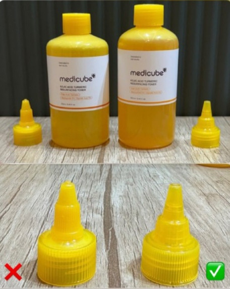 تونر ترمیم کننده و روشن کننده کوجیک اسید و زردچوبه مدی کیوب Medicube Kojic Acid Turmeric Resurfacing Toner