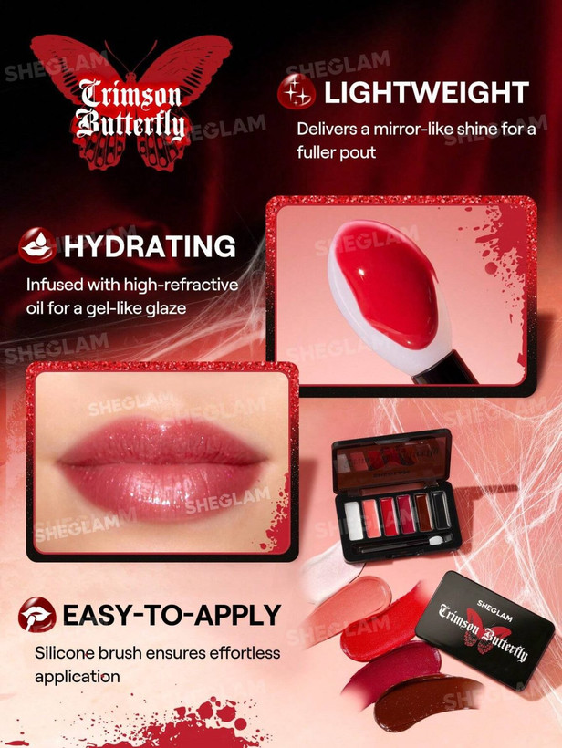 پک پروانه شیگلم 🦋 Crimson Butterfly Full Collection Set