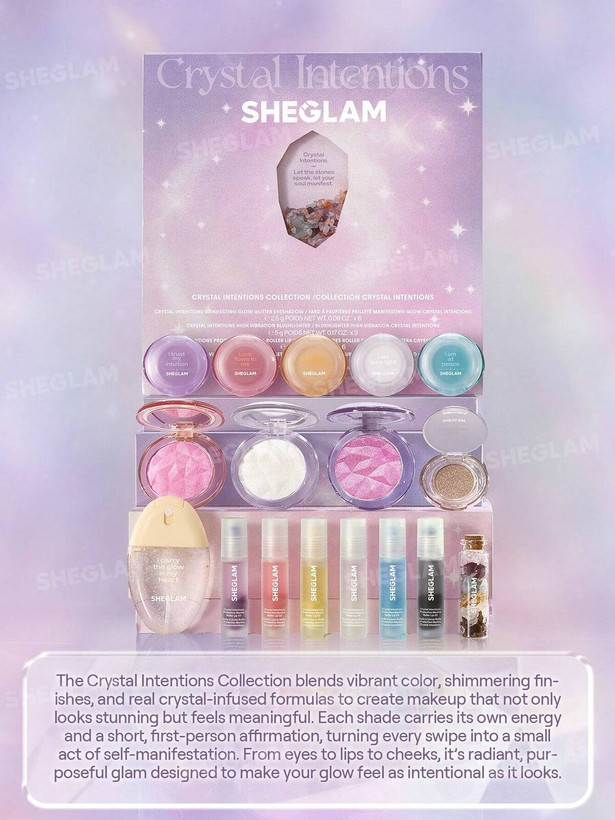 پک کامل کالکشن آرایشی کریستال شیگلم Crystal Intentions