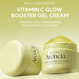 ژل کرم روشنکننده و درخشانکننده ویتامین C آرنسیا ۵۰ گرم Arencia Vitamin C Glow Booster Gel Cream 50 g