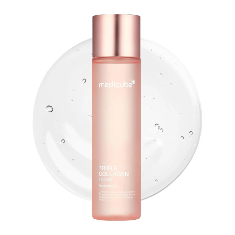 تونر سه گانه جوانساز کمپلکس کلاژن مدی کیوب Medicube Triple Collagen Toner